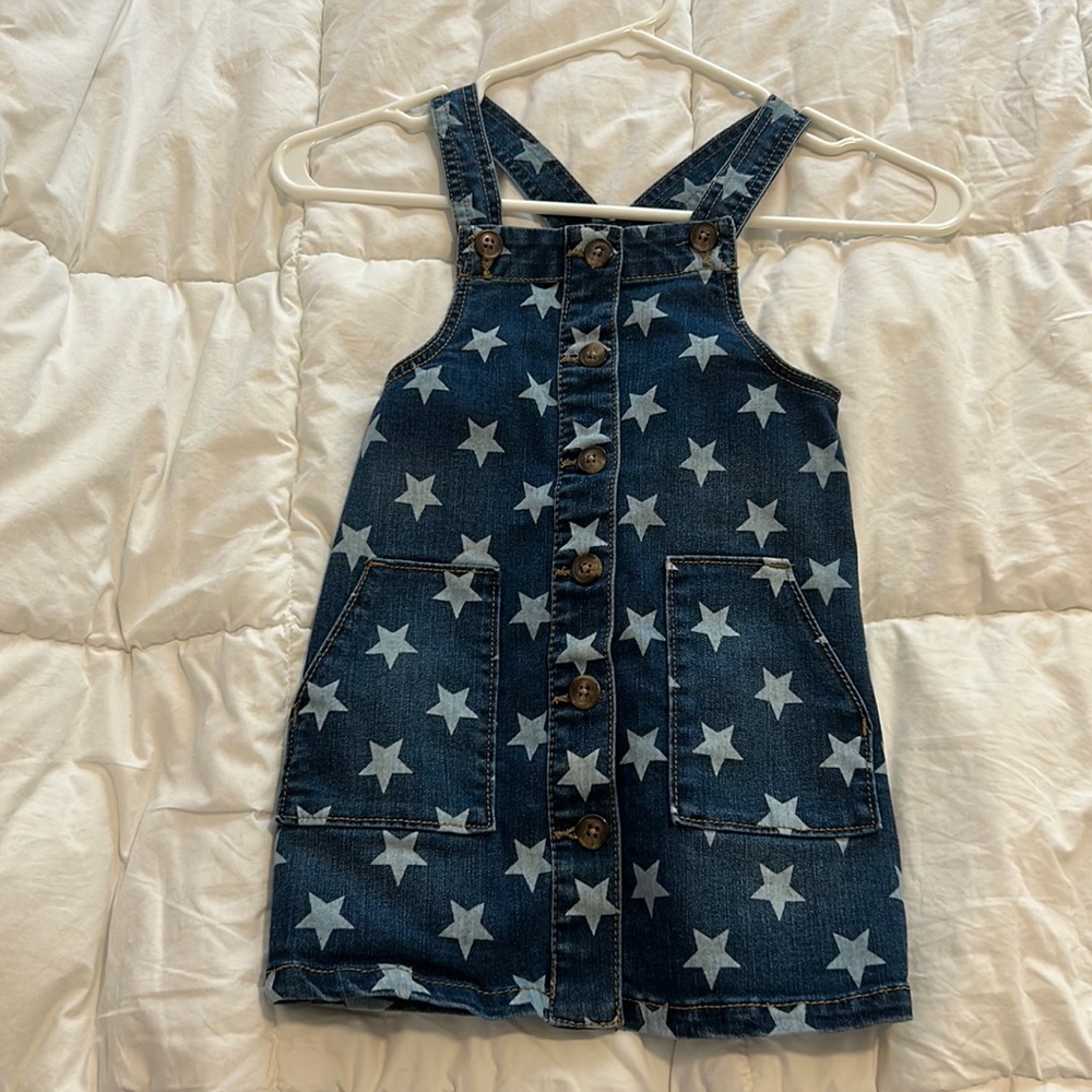 Jean dress 4t